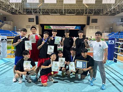 복싱·펜싱팀, 전국대회 2위·3위